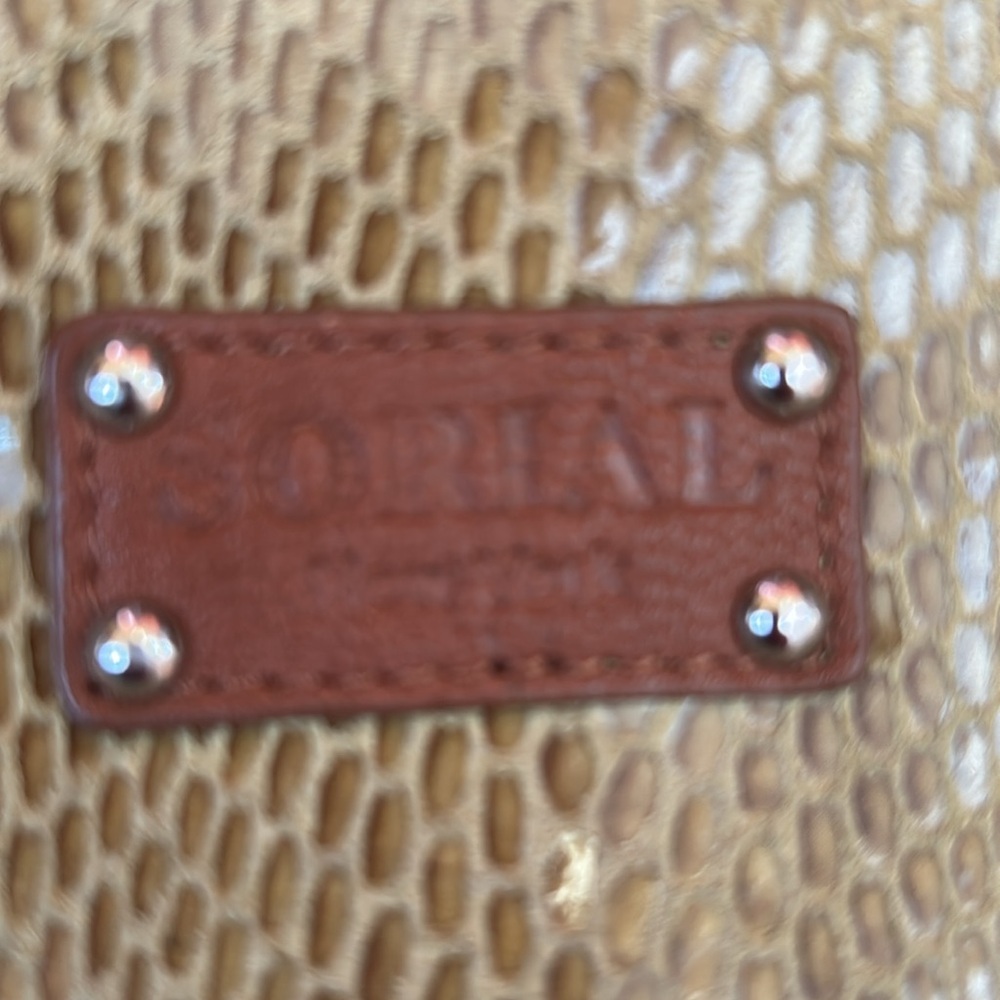 Sorial Leather Clutch NEW! - Picture 5 of 5